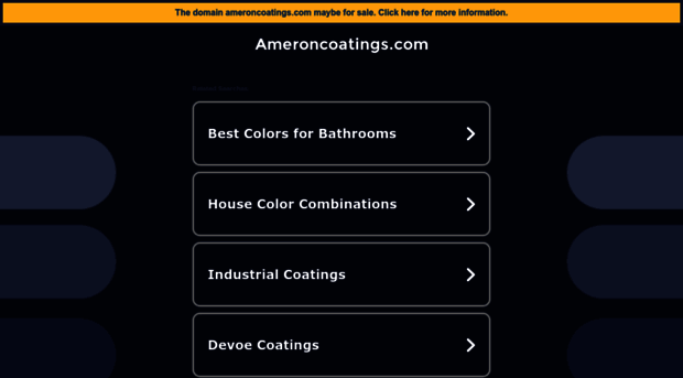 ameroncoatings.com