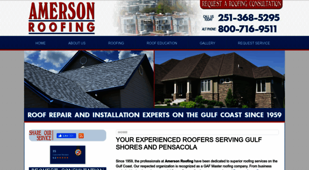 amersonroofing.com