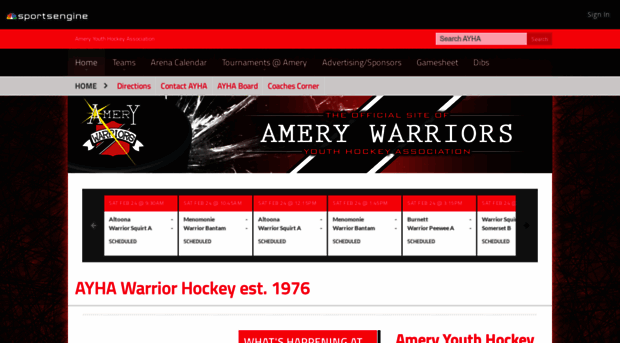 ameryhockey.com