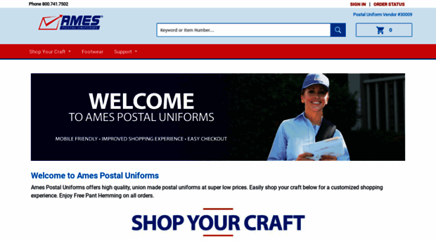 amesuniforms.com