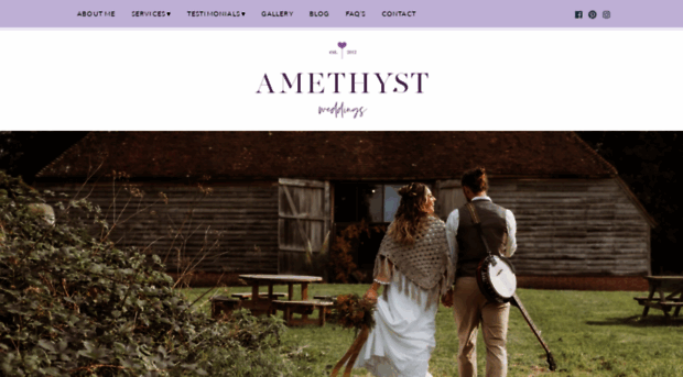 amethystweddings.co.uk