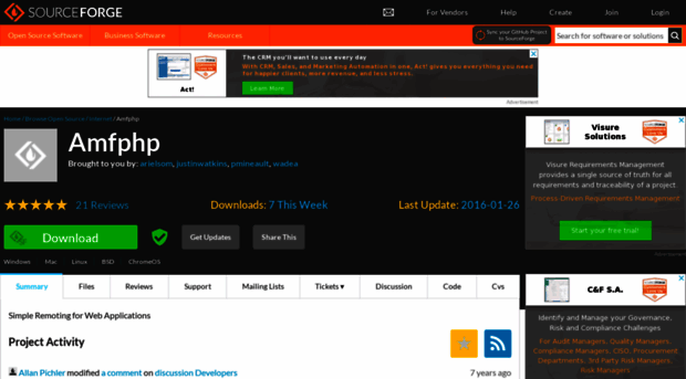 amfphp.sourceforge.net