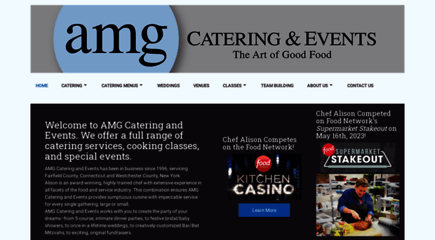 amgcatering.com