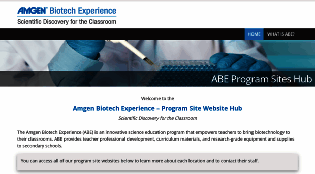 amgenbiotechexperience.net