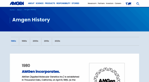 amgenhistory.com