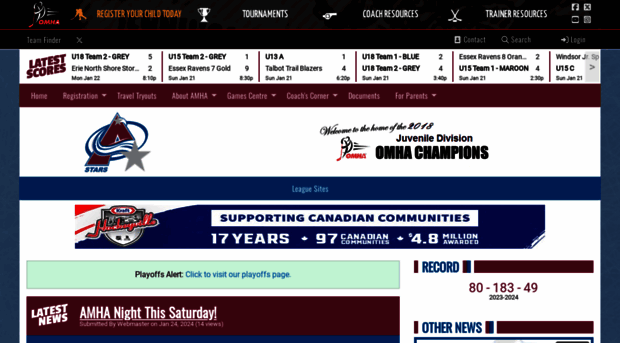 amherstburghockey.com