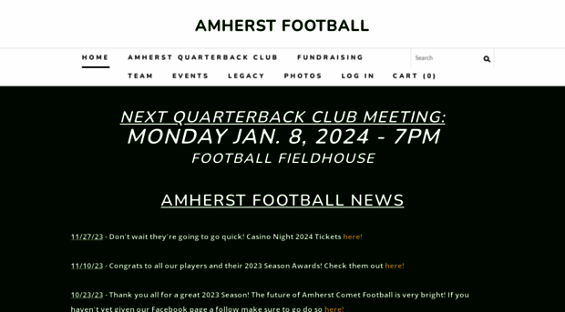 amherstfootball.com