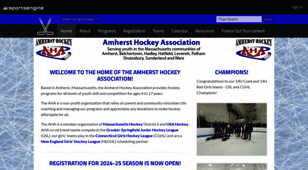 amhersthockey.org