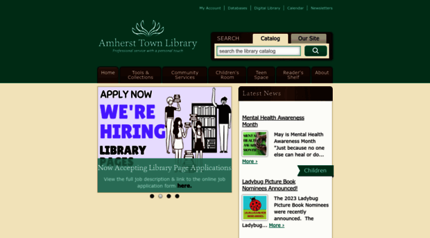 amherstlibrary.org