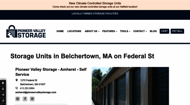 amherstselfstorage.com