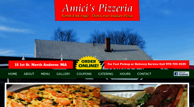 amicispizzeria.net