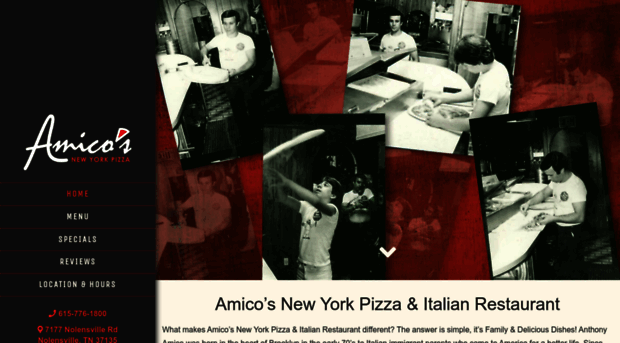 amicosnewyorkpizza.com