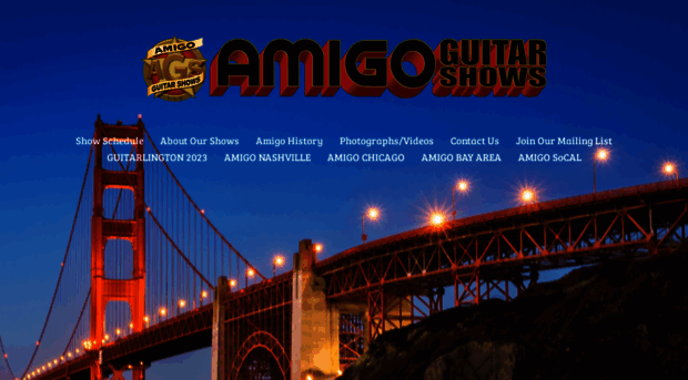 amigoguitarshows.com