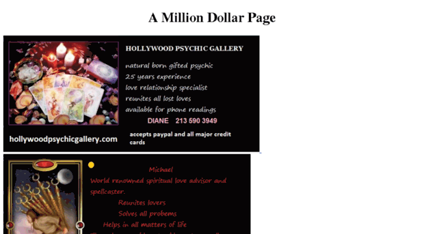 amilliondollarpage.com