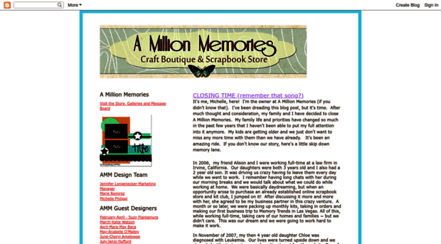 amillionmemoriesblog.blogspot.com