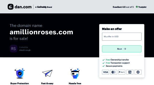 amillionroses.com