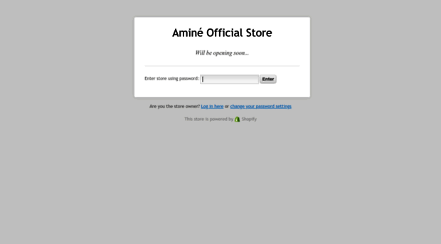 amine-official-store.myshopify.com