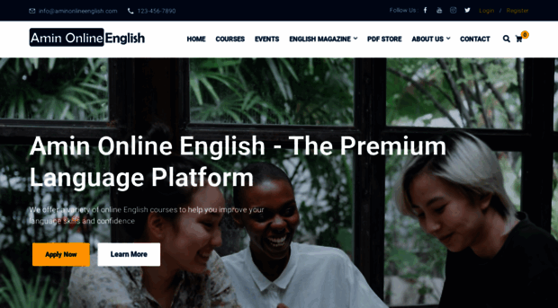 aminonlineenglish.com