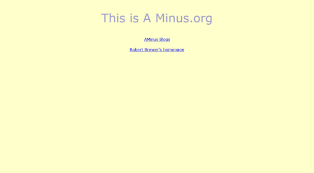 aminus.org