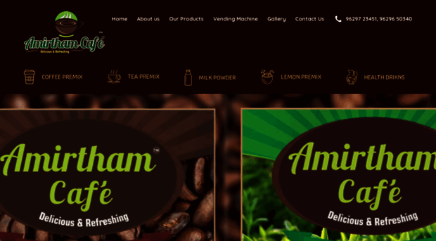 amirthamcafe.com