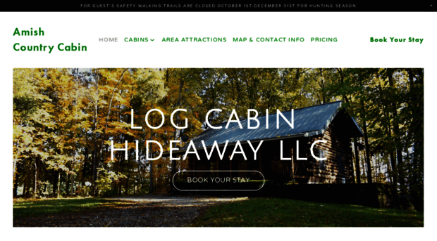 amishcountrycabin.com