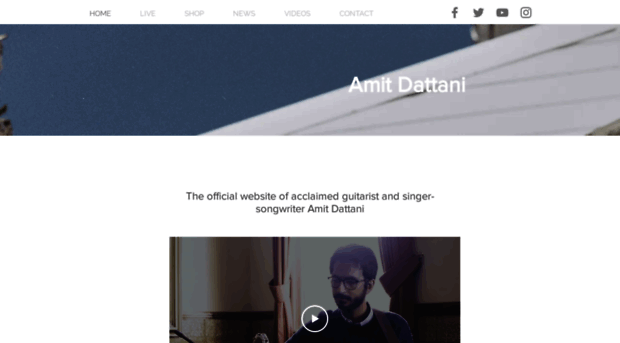 amitdattanimusic.com