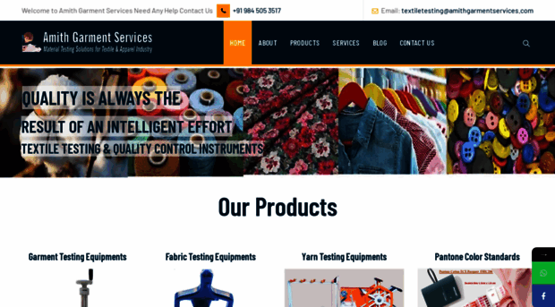 amithgarmentservices.com
