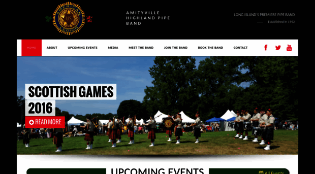 amityvillepipeband.com