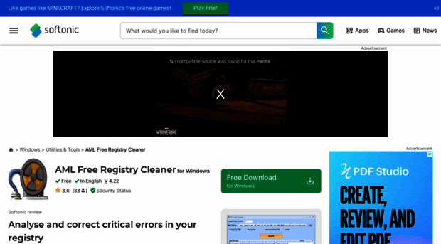 aml-free-registry-cleaner.en.softonic.com