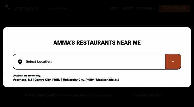 ammasrestaurants.com