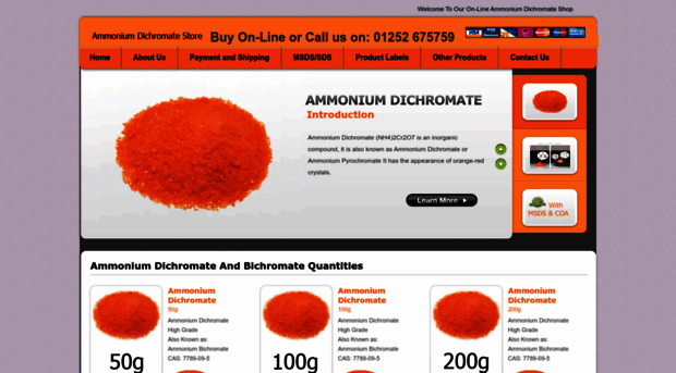 ammoniumdichromate.co.uk