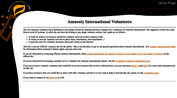 amnesty-volunteer.org