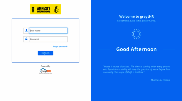 amnesty.greythr.com