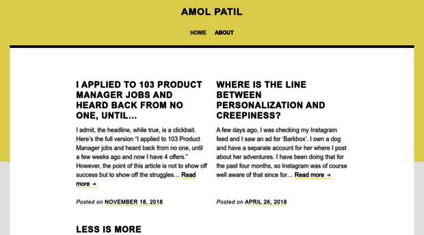 amolpatil.com