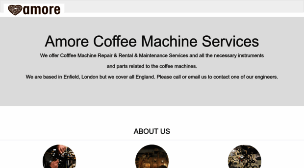 amorecoffeeservices.com