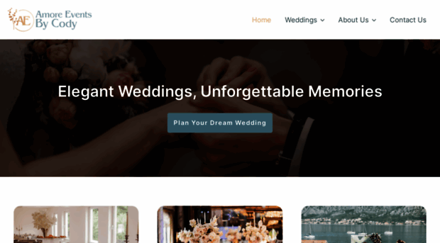 amoreeventsbycody.com