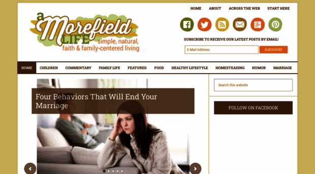 amorefieldlife.com