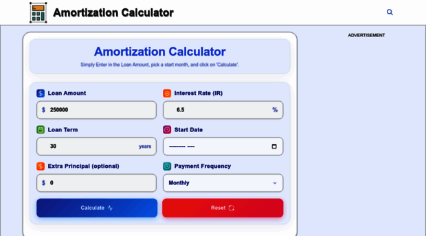 amortizationcalculator.onl