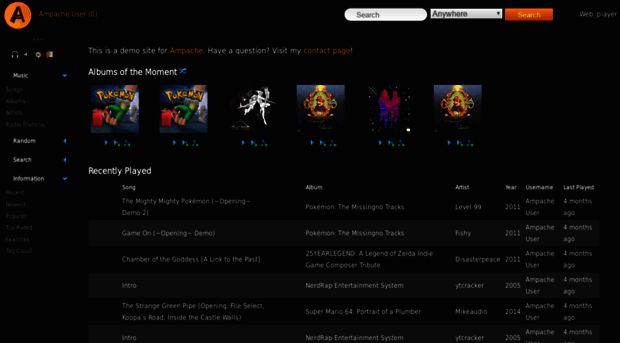 ampache.kuzimoto.com