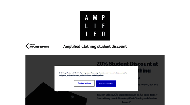 amplifiedclothing.studentbeans.com