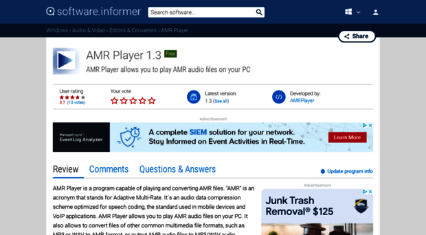 amr-player.software.informer.com