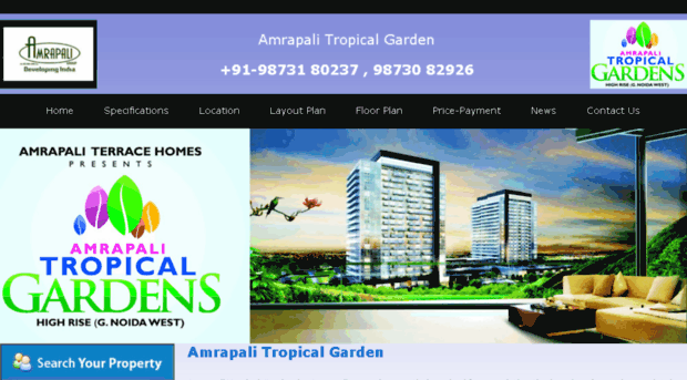 amrapali-tropicalgarden.co.in