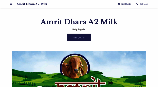 amrit-dhara-a2-milk.business.site