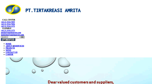 amritaenvironmental.com