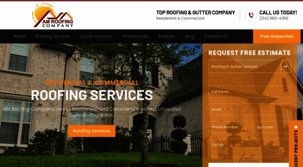 amroofingcompany.com