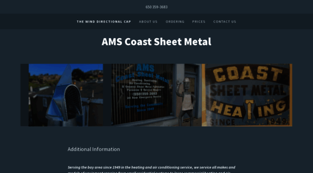 amscoastsheetmetal.com