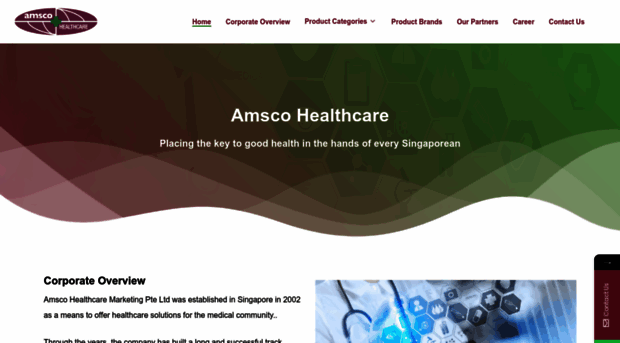 amscohealthcare.com