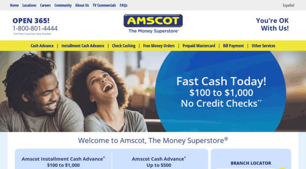 amscotcashadvance.net