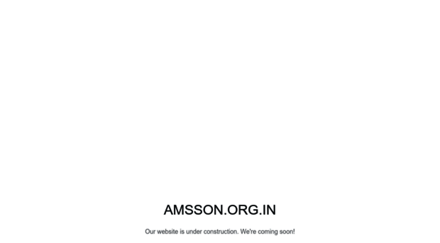 amsson.org.in