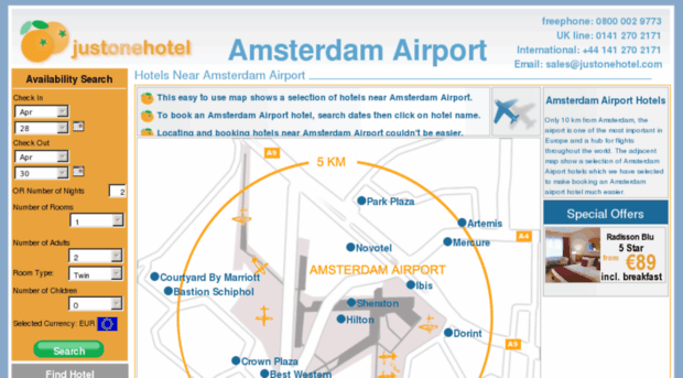 amsterdam-airporthotels.com